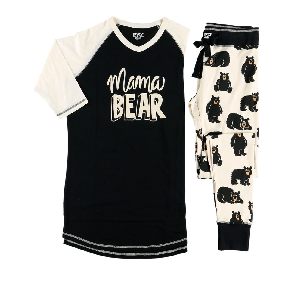 Mama Bear Pajamas NWT